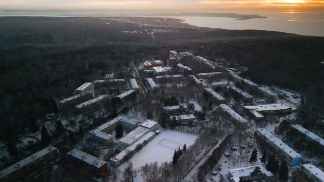 Академгородок Новосибирска, Верхняя зона. Ноябрь 2023 смотреть онлайн