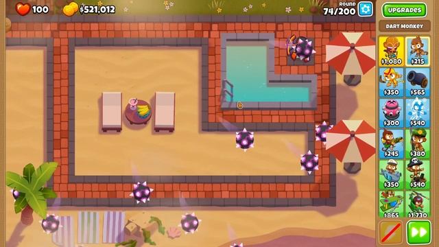 How far can the Apex Plasma Master (Dart Monkey Paragon) Get? | Bloons TD 6 смотреть онлайн