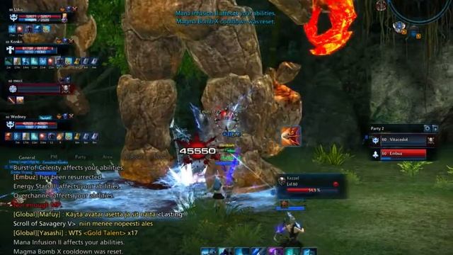 Tera Online / Kezzel's Gorge(Sorcerer)(13/01/2014) смотреть онлайн