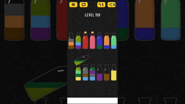 Soda Sort Puzzle - level 159 смотреть онлайн