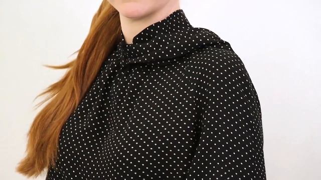 DIY: Review of an outfit. Red pencil skirt and polka dotted chiffon blouse. смотреть онлайн