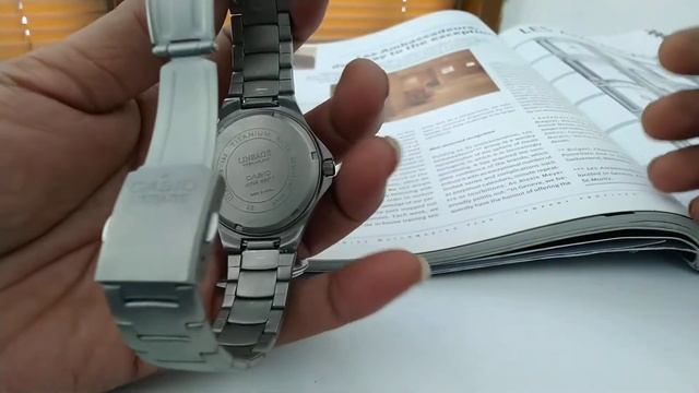 Casio Lineage LIN 163 Titanium