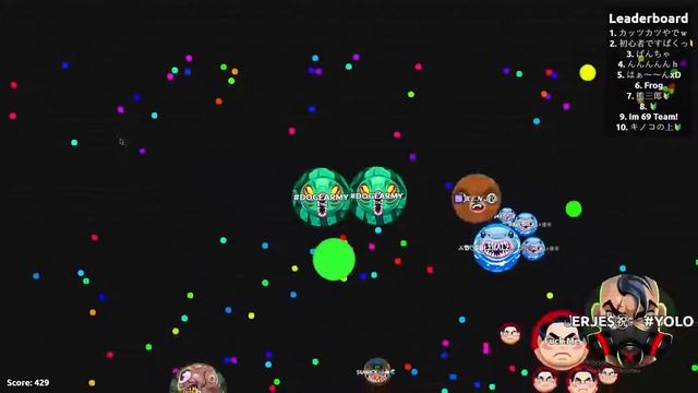 DOGE ARMY IS BACK! AGAR.IO LIVE STREAM смотреть онлайн