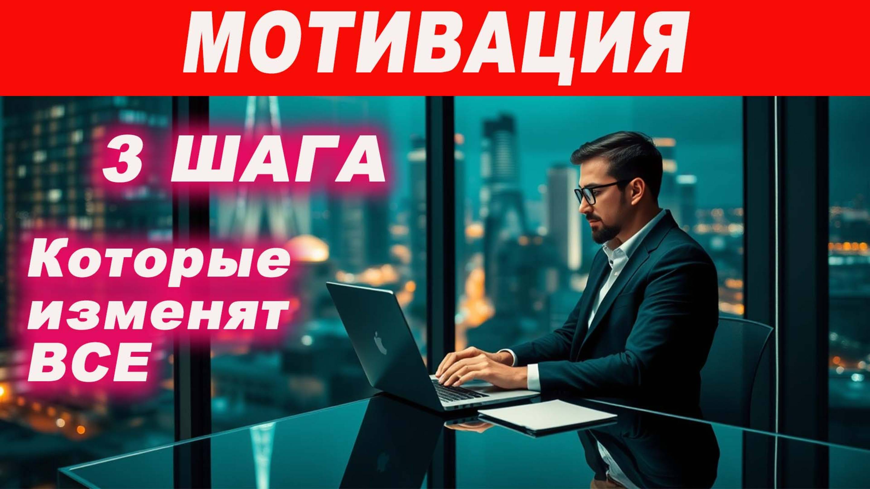 3 простых шага, которые всё изменят. Мотивация для начинающих. ✨ смотреть онлайн
