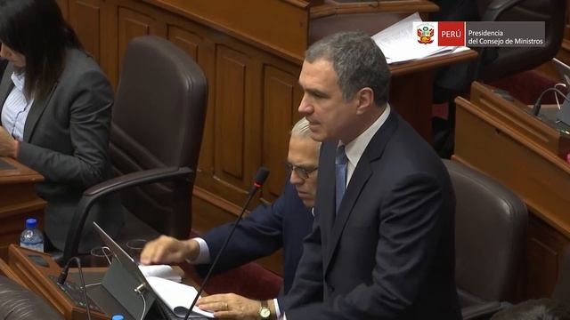 Presentación de #CuestiónDeConfianza del presidente del Consejo de Ministros, Salvador del Solar смотреть онлайн