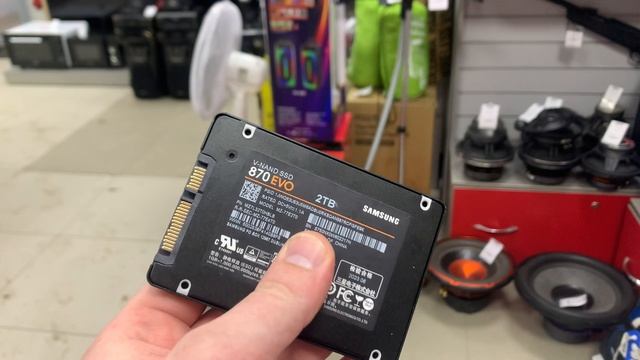 SSD Samsung 870 EVO 2TB смотреть онлайн