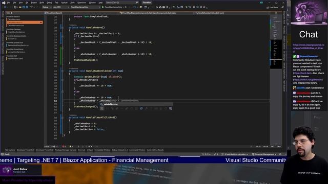 .NET Live Coding Session - Today: Day 152 of the Financial Management Tracker project смотреть онлайн