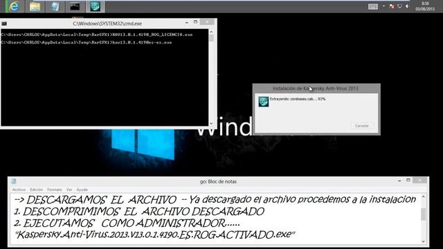 Kaspersky 2013 licencia infinita original español 32 & 64 bits full смотреть онлайн