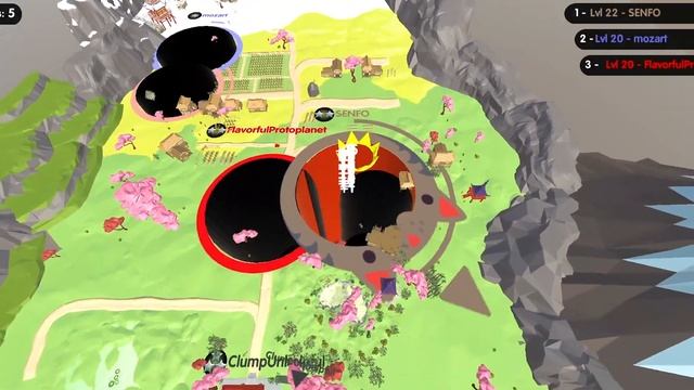 Hole.io Map Control: 100.00% - Big Hole WORLD RECORD #230 смотреть онлайн