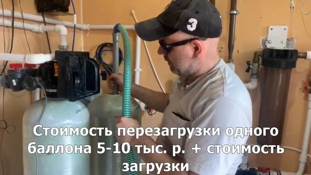 Замена загрузки в системах очистки воды