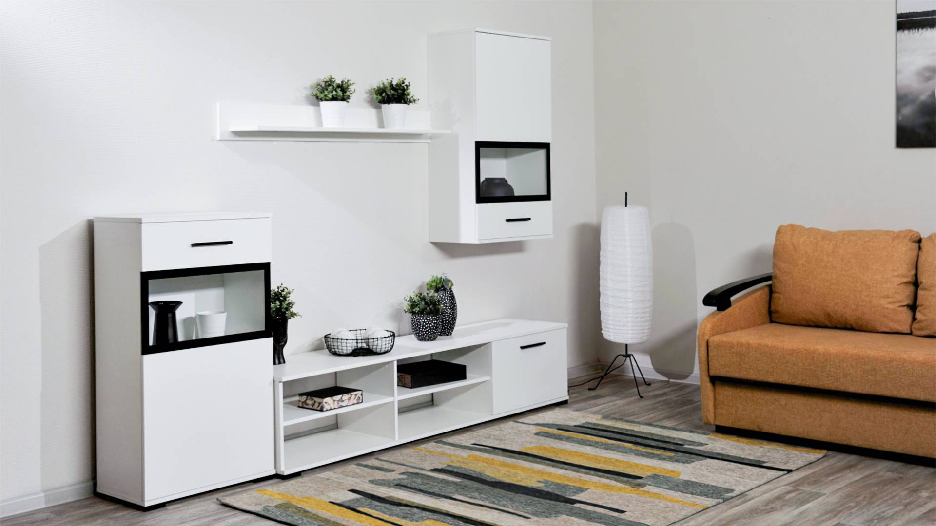 Квадро-2 Гостиная Белый смотреть онлайн