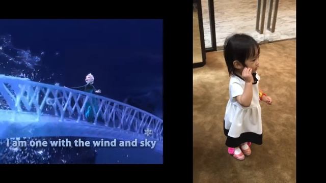 Iva and her Frozen moves смотреть онлайн