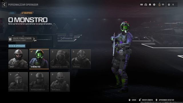 GRÁTIS!!! NOVA SKIN MONSTER ENERGY WARZONE 3 смотреть онлайн