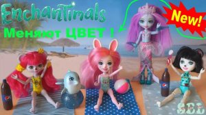 ЭНЧАНТИМАЛС Меняют цвет Игрушки для Девочек Enchantimals Dolce Dolphin Largo