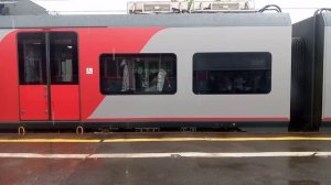 Двойной Скоростной Электропоезд Ласточка эс1п-002+эс1п-001 Сообщением Санкт-Петербург Москва Колпин