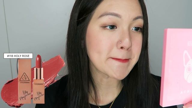 3CE LILY MAYMAC MATTE LIP COLOR Full Swatches & Review| Comparison to Mood Recipe смотреть онлайн