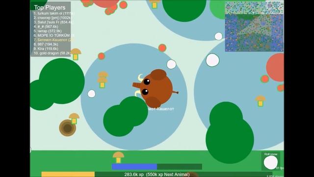 Прохождение mope.io(быстрое) смотреть онлайн