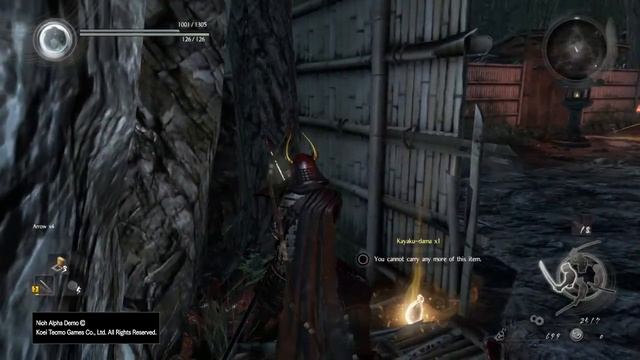 Nioh alpha demo gameplay, Dark Souls in feudal Japan setting (27.4.2016) смотреть онлайн