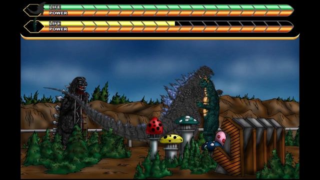 Godzilla 2014 VS All Kaiju Monster Godzilla Daikaiju Battle Royale ไทย P_O