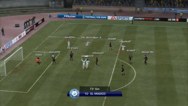 iFVPA Mexico vs El Salvador PS3 match 1, second half. смотреть онлайн