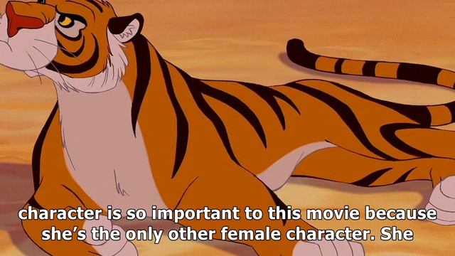 Jasmines pet tiger will appear in aladdin after all смотреть онлайн