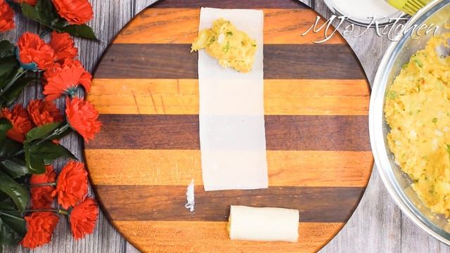 Potato Samosa Roll - make and freeze ramzan recipe - iftar snacks idea - ramzan special recipes 202 смотреть онлайн