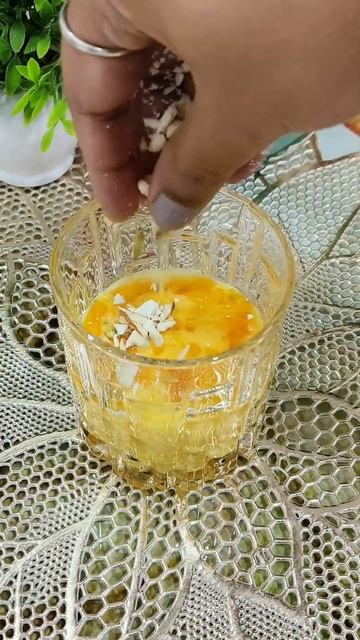 Instant homemade Mango Falooda 🥭🍹 #instantrecipe #easyrecipe #quickrecipe #food #foodie #shorts смотреть онлайн
