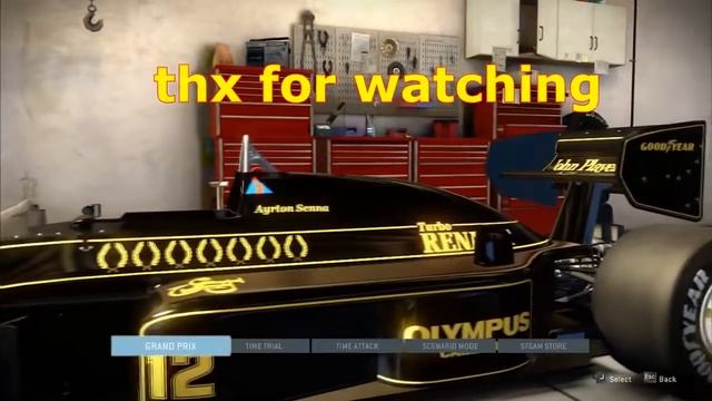 F1 2013 Game Ayrton Senna 1986 Team Lotus MOD