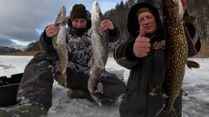 Рыбалка для души! Щука на жерлицы,окунь на блесну