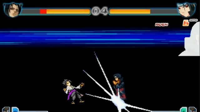 Bleach vs Naruto 2.0 Tournament (Quarter Finals) : Itachi vs Sasuke смотреть онлайн