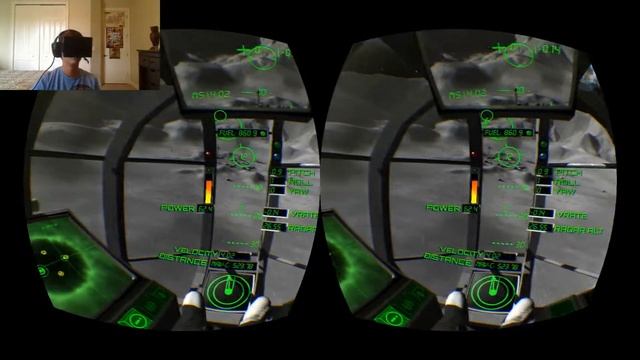 Lunar Flight w/ Oculus Rift смотреть онлайн
