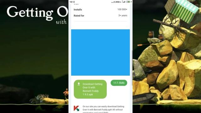 How to download Getting over it in Android | 100% Working | Majoka's TECH смотреть онлайн