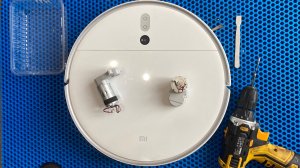 Ошибка щетки. Замена основного и бокового мотора  на пылесосе Xiaomi Robot Vacuum-Mop 2 STYTJ03ZH