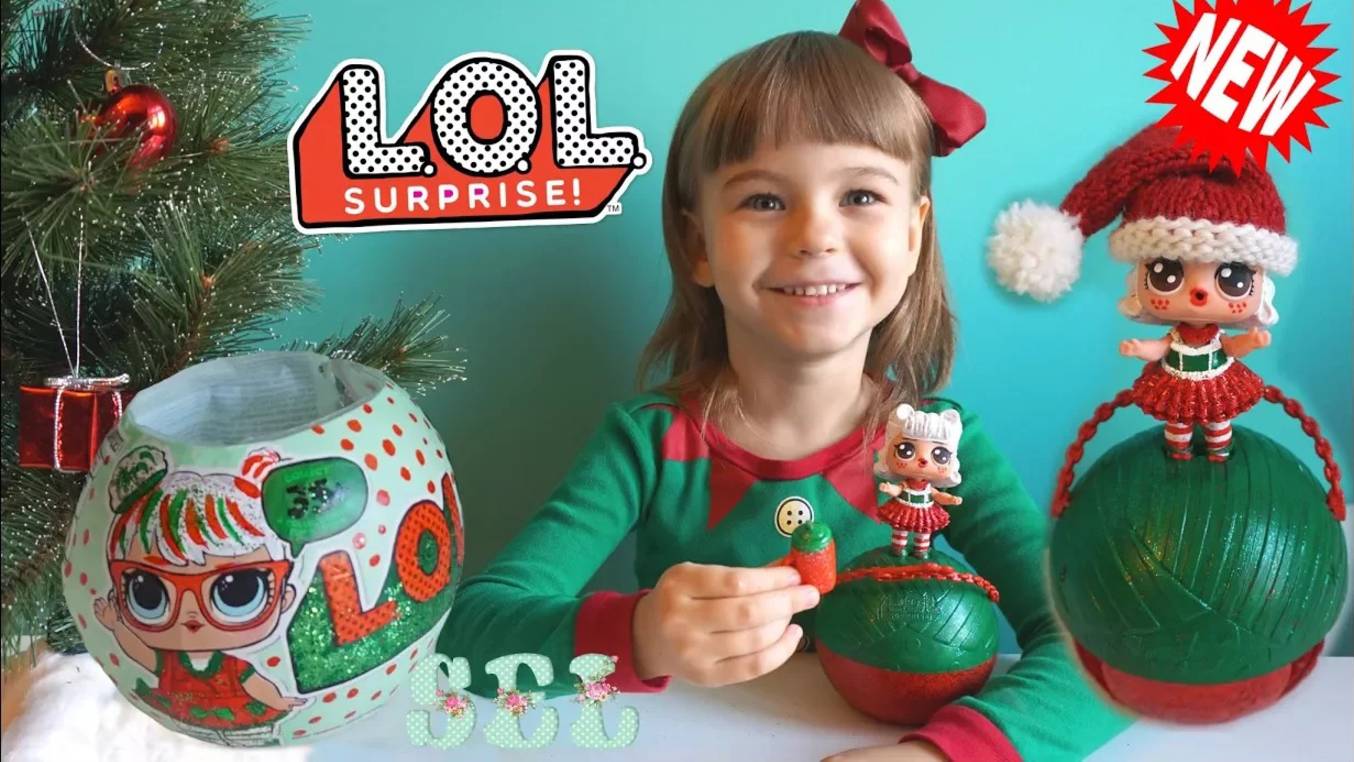 Самодельный Новогодний Сюрприз Кукла ООАК Custom Christmas LOL Surpise Doll смотреть онлайн