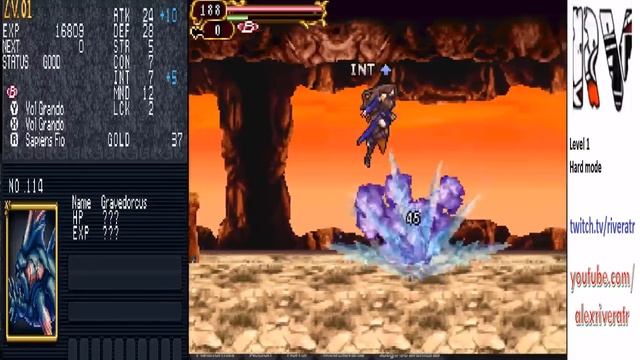 Castlevania Order of Ecclesia (level 1: hard) (4 /7) Gravedorcus, Albus, and Barlowe смотреть онлайн