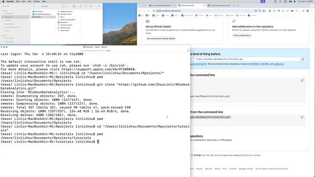 GitHub for Beginners: Connect to Local, Git Clone, Git Push, New Repository смотреть онлайн