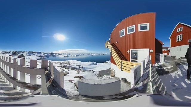 360 view of Ilulissat, Greenland смотреть онлайн