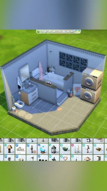 ВМЕСТИТЕЛЬНАЯ ВАННАЯ В SIMS 4 🛁 СТРОИТЕЛЬСТВО 🛁 #sims4 #thesims4 #sims4cc смотреть онлайн