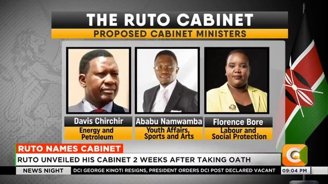 President Ruto nominates 22 Cabinet Secretaries смотреть онлайн