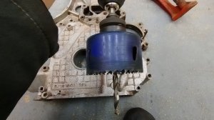 доработка передней крышки двигателя д 21.трактора т 25, т16