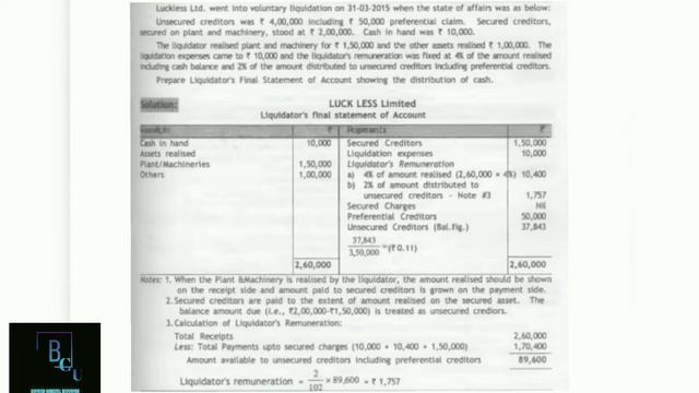 BCU | 4-SEM | ADV CORPORATE ACC| BCOM | SUM-1 | cbcs syllabus. смотреть онлайн