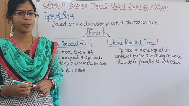 Newton's First Law Of Motion, Force And Types Of Force| Class 10 Science Term 1 Unit 1 Law Of Motio