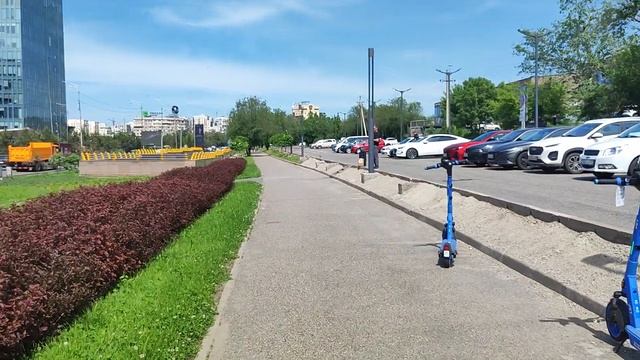 Самый высокий здание в Алматы. Есентай товер,38 этажАл. Фаробии.Есентай молл.Казакстан. смотреть онлайн