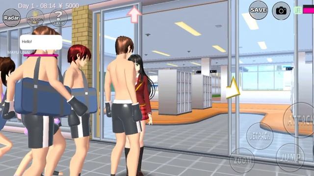 sakura school kick boxing #sakuraschoolsimulator смотреть онлайн