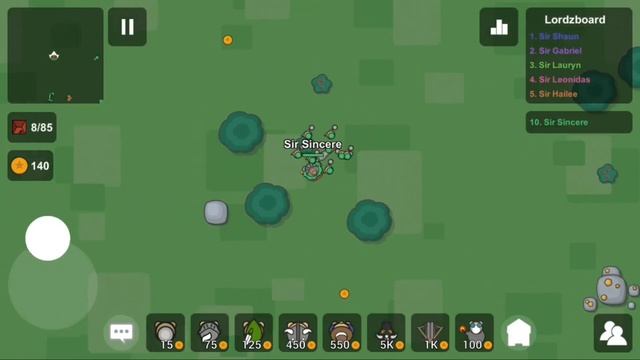 Играю в Lordz.io смотреть онлайн