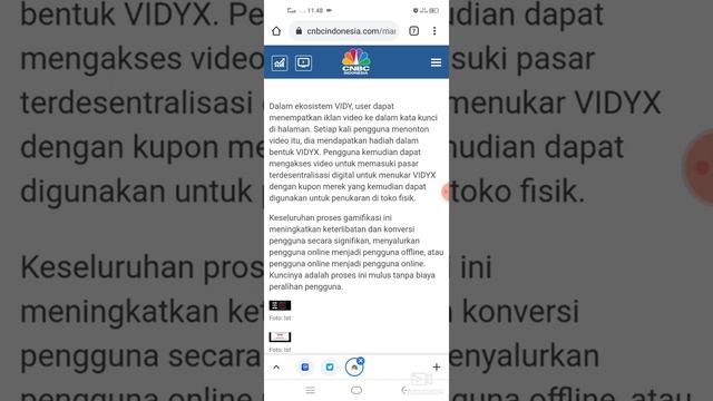 Coin Vidy dan Vidyx Event, Bekerjasama Dengan CNN dan CNBC смотреть онлайн