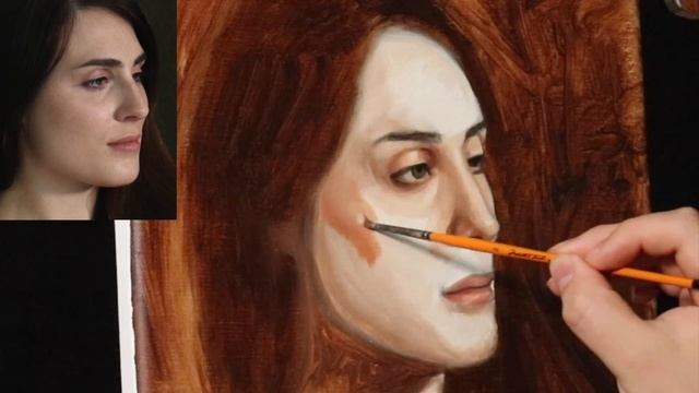 Portrait Painting Tutorial | How to Paint Classical Portraits (Glazing & More) смотреть онлайн