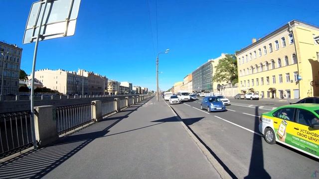 Масляный мост | Maslyanyy Most to Obvodniy channel embankment to Moskovskiy Prospekt bridge смотреть онлайн
