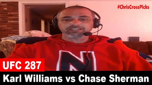 UFC 287: Karl Williams vs Chase Sherman PREDICTION смотреть онлайн