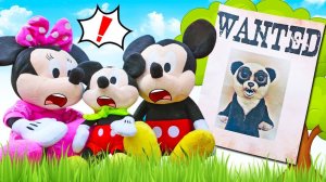 Опасный незнакомец рядом  Почему нельзя уходить с посторонними! Игрушки Микки Маус для малышей